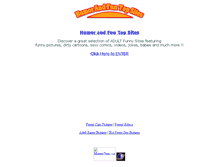 Tablet Screenshot of humorandfun.com